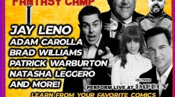 PR: Third Annual Comedy Fantasy Camp Announced Featuring Jay Leno, Adam Carolla, Brad Williams, Patrick Warburton, Natasha Leggero and More!