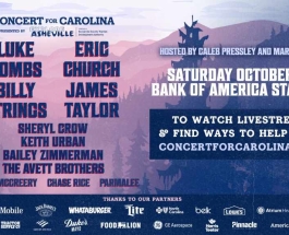 CONCERT FOR CAROLINA” ADDS ARTISTS + LIVESTREAM