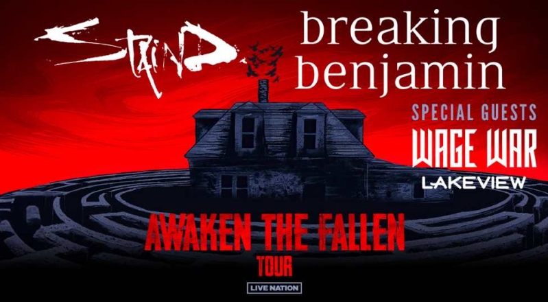 PR: Breaking Benjamin & Staind Announce Co-Headlining ‘Awaken The Fallen Tour’