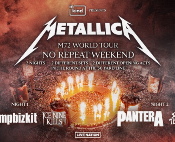 Tour Announcement: Metallica M72 World Tour 2025 North American Dates