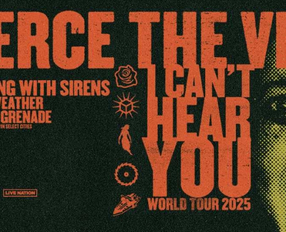 PR: Pierce The Veil Announces “I Can’t Hear You Tour” World Tour 2025