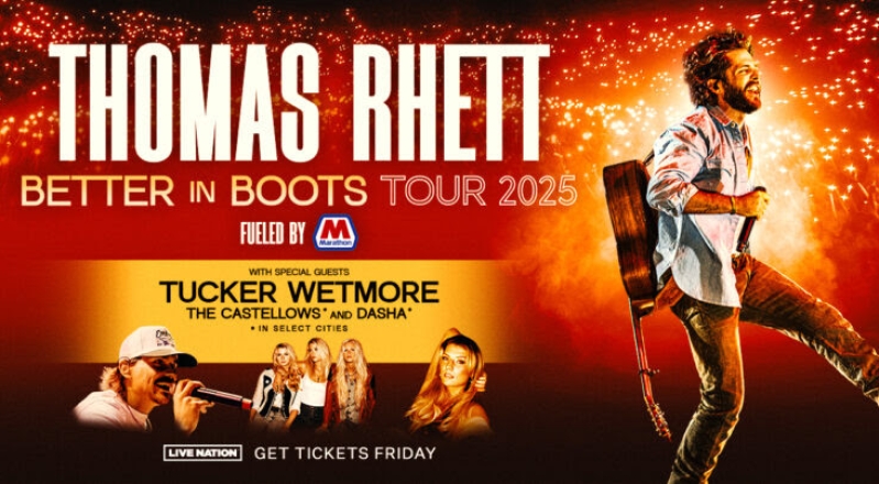 Tour Announcement: Thomas Rhett – Better in Boots Tour